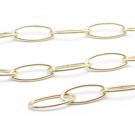 Цепь подвесная 125 см (золотистая)