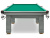 Бильярдный стол для пирамиды "Hardy" (10 футов, 6 ног, сланец 38мм, борт ясень, цвет RAL 7003)