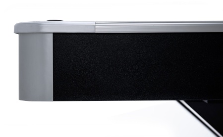 Бильярдный стол для пула "Victory II Plus" 8 ф (черный, сланец 30 мм)