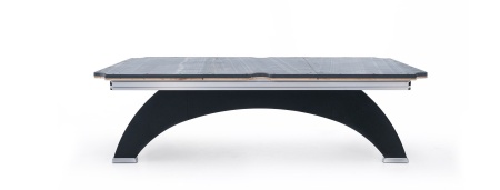 Бильярдный стол для пула "Rasson OX" 8 ф (черный, сланец 30 мм)