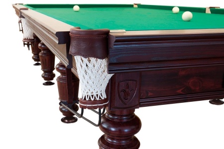 Бильярдный стол для русской пирамиды "Шевалье" (10 футов, сосна, борт ясень, сланец 25мм)