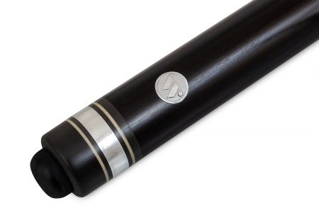 Кий для русского бильярда 2-pc "Тюльпан" (черный граб, граб)