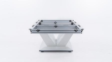 Бильярдный стол для пула "Victory II Plus" 9 ф (белый, сланец 30 мм)