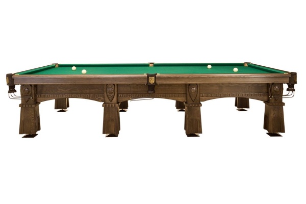 Бильярдный стол для русской пирамиды "Русич" (12 футов, ясень, сланец 45мм)