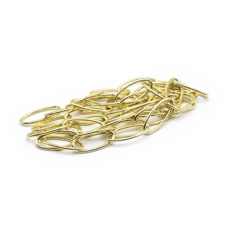 Цепь подвесная 125 см (золотистая)