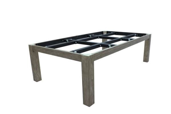 Бильярдный стол для пула "Penelope" 8 ф (серебристый)