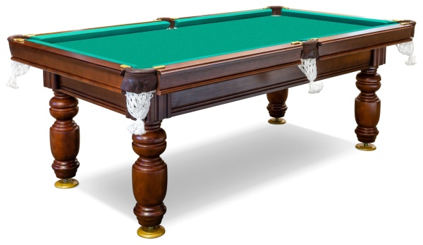 Бильярдный стол для русской пирамиды "Ладога" (7 футов, шары 60мм, камень 25мм)