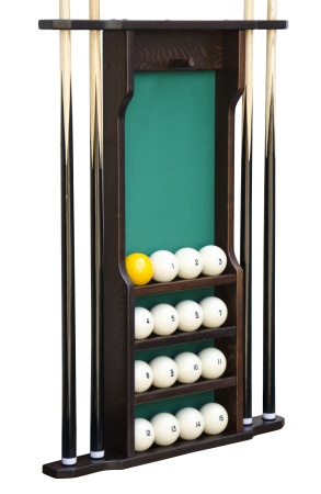 Киевница настенная универсальная из ясеня (цвет черный орех, 85 х 63 х 9 см)