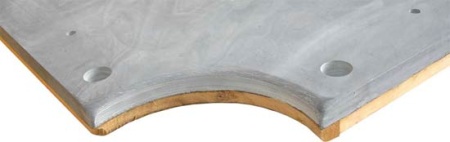 Плита "Top-Quality" 9 ф (25 мм, 3-pc) пул, с подложкой