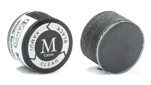 Наклейка для кия «Kamui Clear Black» (M)13 мм