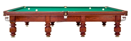 Бильярдный стол для русской пирамиды "Маркиз" (9 футов, ольха, борт ясень, сланец 25мм)