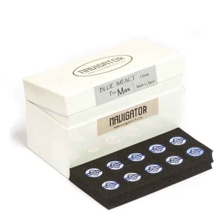 Наклейка для кия "Navigator New Blue Impact Pro" (Max) 13мм