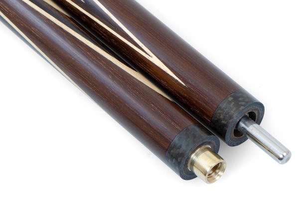 Кий для русского бильярда 2-pc "Классика" (термограб) 19 запилов с перепилом