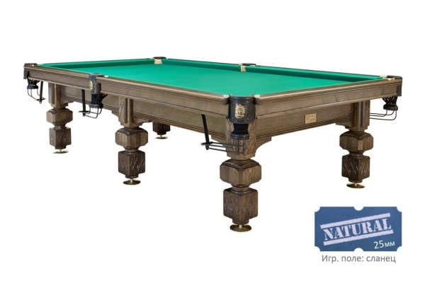 Бильярдный стол для пула "Седой граф" (9 футов, ясень, сланец 25мм)