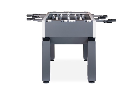 Игровой стол - футбол "NineStar Iron Pro ITSF Grey" (144х75,5х90)