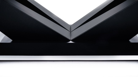 Бильярдный стол для пула "Victory II Plus" 8 ф (черный, сланец 30 мм)