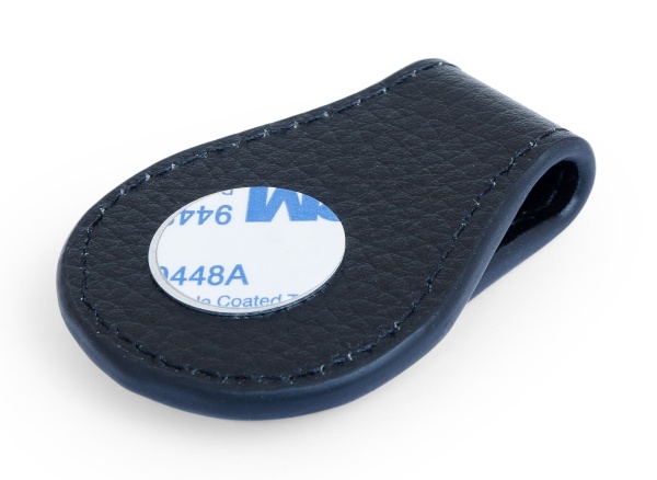 Пенал для мела магнитный «GL» черный (натуральная кожа)