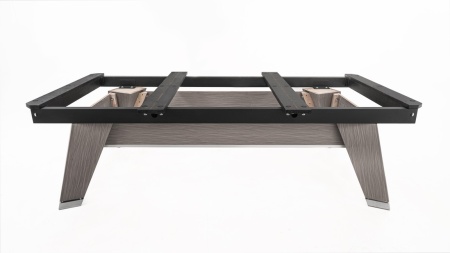 Стол / пул "Rasson Acurra" 9 ф (черный, сланец 25 мм) в комплекте с плитой, аксессуары + сукно