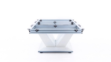 Бильярдный стол для пула "Victory II Plus" 8 ф (белый, сланец 30 мм)