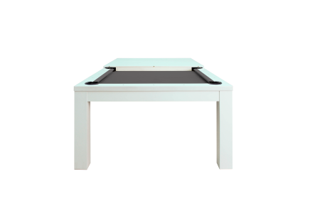 Бильярдный стол для пула "Penelope" 7 ф (белый) с плитой, со столешницей